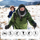 🔥Heiß begehrt! Jetzt sichern!⛄Winterschlussverkauf 🔥Sherpa-Kapuze mit Skimaske