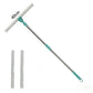 🧹✨ Silikon-Bodenschaber & Fensterabzieher 2in1 – Trocken & nass – entfernt Haare & Schmutz rückstandslos – ideal für Fliesen, Glas & Glasduschen 💧🧽