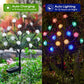 Solar Garten Lichter mit Rose geformt Blumen für Rasen Dekoration