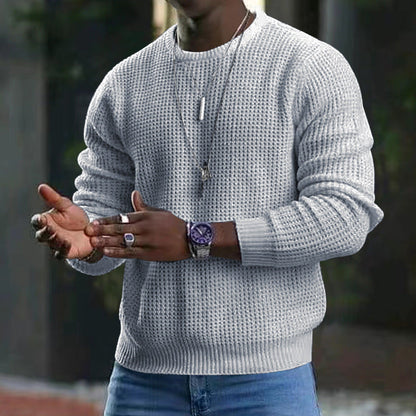 💎🌟 Top-bewertet – Herrenpullover mit Rundhals – klassisch und stylisch
