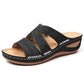 🌿Letzter Tag 50 % Rabatt!🌟 Hochwertige orthopädische Slipper-Sandalen mit dickem Plateau