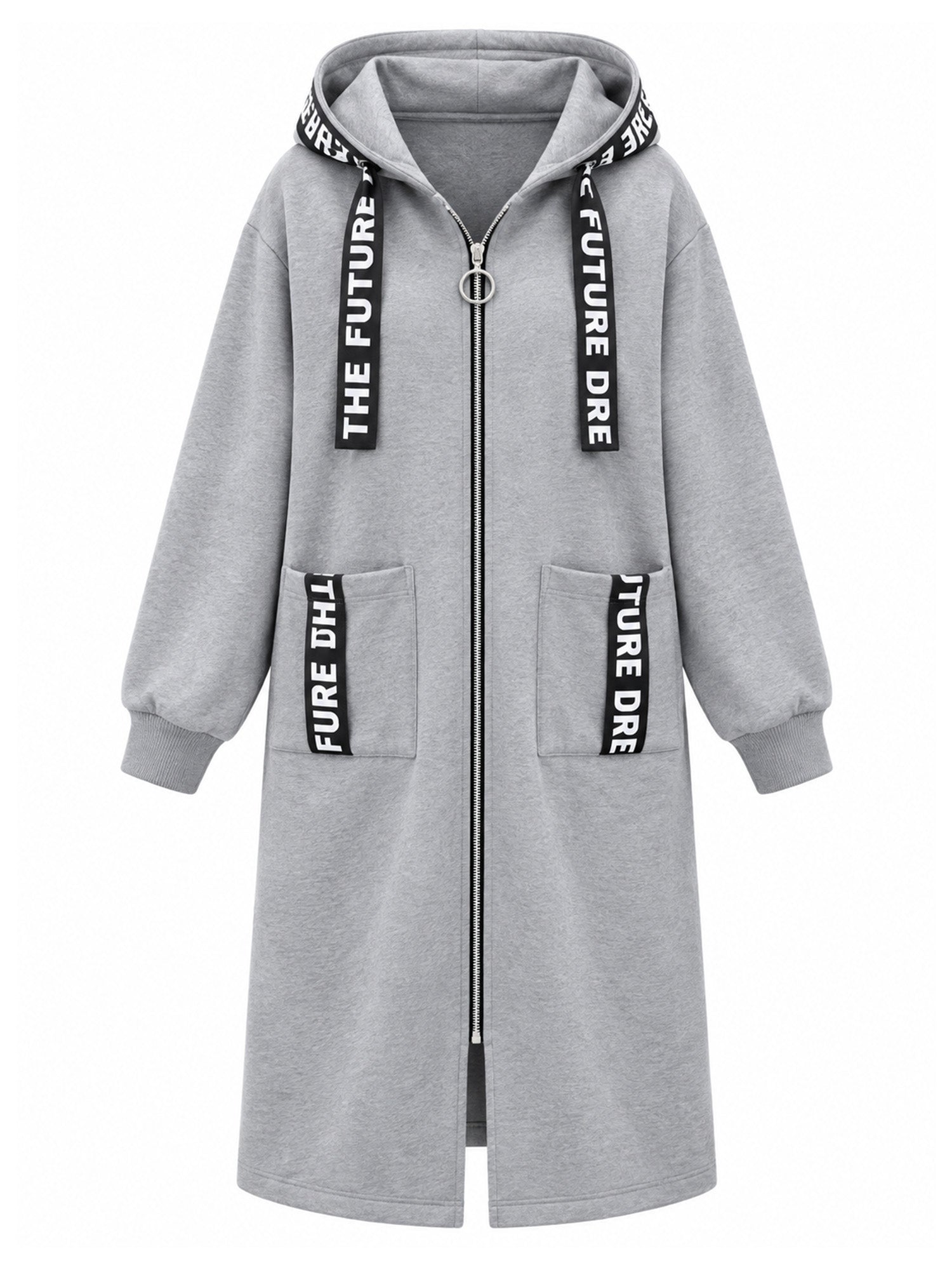 💃Oversize-Kapuzen-Sweatshirt-Mantel für Damen
