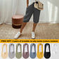 ⏳Zeitlich begrenztes Sonderangebot: €11.99  mit GRATIS-GESCHENK!!🎁Lässige Caprihose aus Baumwoll-Leinen für Damen