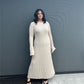 Sparen Sie bis zu [49%] Rabatt!😍Herbst Neues Midi-Kleid mit Ärmeln aus Strick