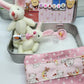 🔥Bestes Ostergeschenk 50 % RABATT – 🎁🐇Bunny Mummy Tiny Plush Pocket Tin