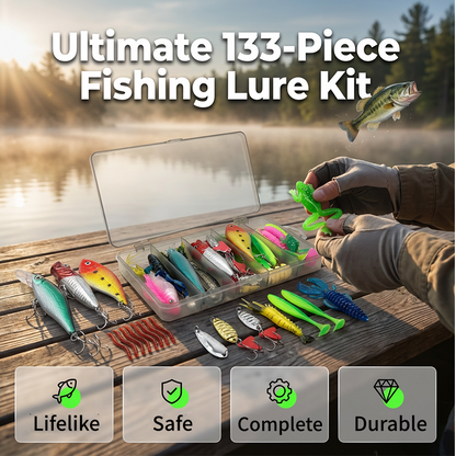 🔥Angelköder-Set mit Box☀️🎣