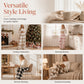 🔥🎅 SALE – 50% auf den Winter-Klassiker! ❄️ Winterliche Vintage-Karohose🧥 Elastischer Bund, gerades Bein, locker, dick & warm 🌟