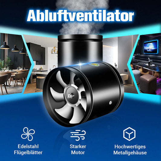 🏅Super Saugkraft🌪️Multifunktionaler, leistungsstarker, leiser Abluftventilator