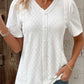 🎁 Hot Sale 49% RABATT ⏳ Neue Damen-Bluse mit kurzen Ärmeln 🔥 Oster-Rabattaktion!