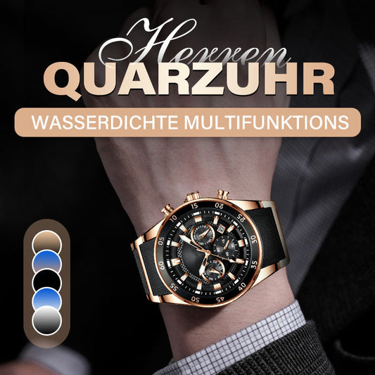 🚀 Neu eingetroffen – 50% Probierpreis! 🔥Hochwertige Business-Multifunktions-Quarz-Uhr für Herren