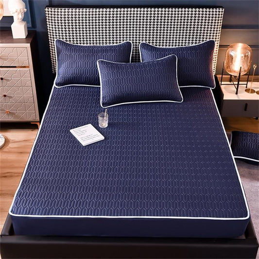 🎁Heißer Verkauf!! 2025 Neuester atmungsaktiver, seidiger Matratzenbezug🛏️