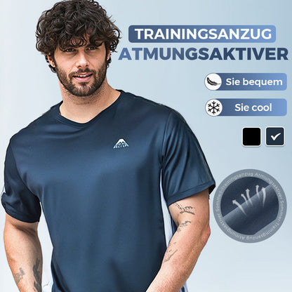 🎁Atmungsaktiver, dehnbarer Sommer-Trainingsanzug für Herren