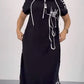 Langes stilvolles Kleid