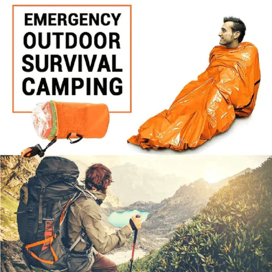 Notfall-Thermo-Schlafsack für Outdoor-Camping