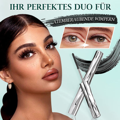 🔥2 kaufen 3 gratis🔥Ultimatives Mascara-Set für Verlängerung und Schwung， 50 % Rabatt auf Bestellungen