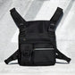 Multifunktionale taktische Brusttasche mit verstellbarem Reißverschluss