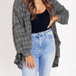 49% RABATT🔥🏆Mineral Washed Button-Down-Karohemd für Damen