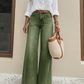 Beinverlängernde Wide-Leg Jeans