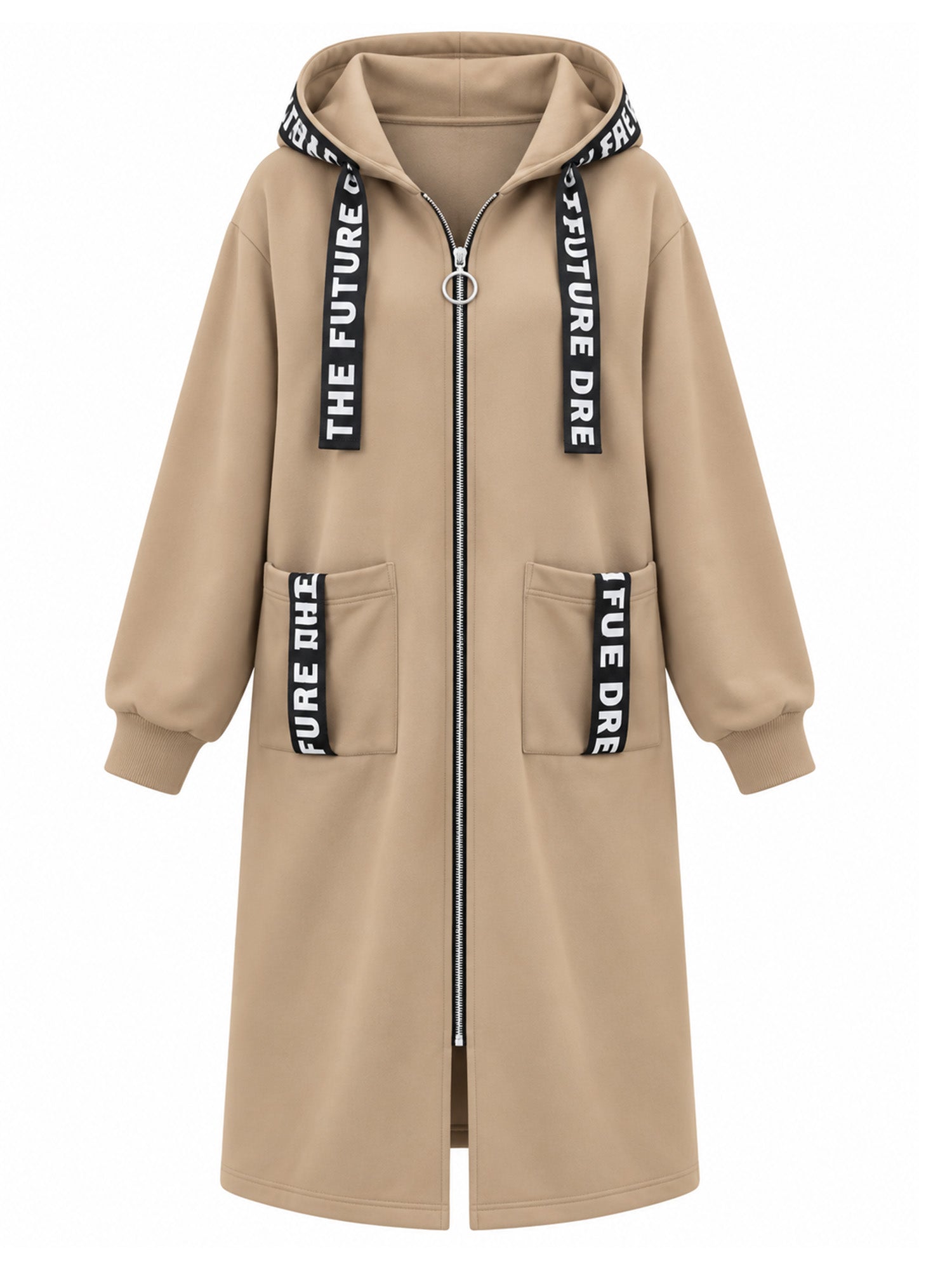 💃Oversize-Kapuzen-Sweatshirt-Mantel für Damen