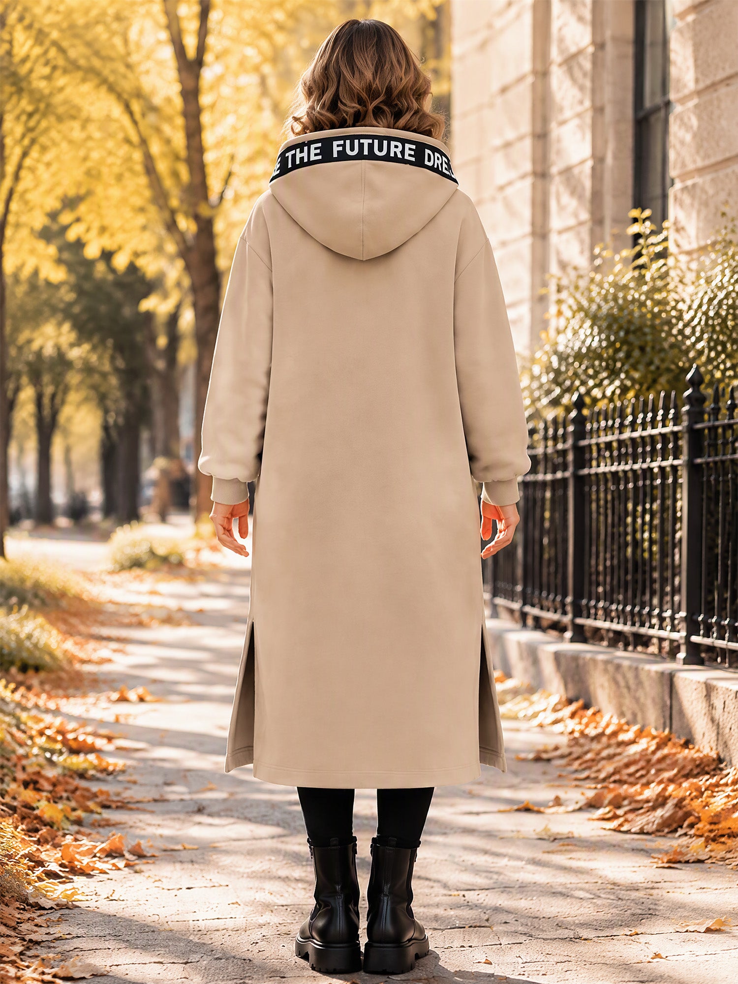 💃Oversize-Kapuzen-Sweatshirt-Mantel für Damen