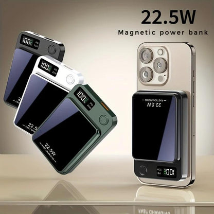 🎁Solange der Vorrat reicht 🔋Tragbare magnetische drahtlose Power Bank