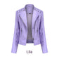 😍Maximal 50 % Rabatt!🏆Trendige Damen-PU-Lederjacke✨kostenlose Lieferung