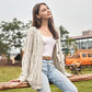 🔥 Damen Frühlings Midi-Lang Strickpullover