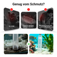 Siphon-Bodenreiniger für Aquarien