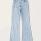 Maximal 50 % Rabatt!💥Ultrahoch taillierte Stretch-Schlaghosen👖