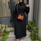 Sparen Sie bis zu [49%] Rabatt!😍Herbst Neues Midi-Kleid mit Ärmeln aus Strick