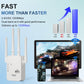 WLAN-Verstärker – 1200 Mbit/s, Dualband (5 GHz / 2,4 GHz) 📶 Maximale Signalverstärkung – stabile Verbindung im ganzen Haus!