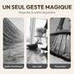 🧹✨ Silikon-Bodenschaber & Fensterabzieher 2in1 – Trocken & nass – entfernt Haare & Schmutz rückstandslos – ideal für Fliesen, Glas & Glasduschen 💧🧽
