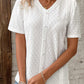 🎁 Hot Sale 49% RABATT ⏳ Neue Damen-Bluse mit kurzen Ärmeln 🔥 Oster-Rabattaktion!