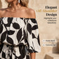 👗Neu eingetroffen – 50 % Rabatt☀️Off-Shoulder-Shorts-Jumpsuit für Damen