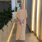 💥Begrenzte Zeit 50% Rabatt💥Elegantes zweiteiliges Set im Colorblock-Stil mit Pailletten