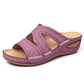 🌿Letzter Tag 50 % Rabatt!🌟 Hochwertige orthopädische Slipper-Sandalen mit dickem Plateau