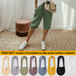 ⏳Zeitlich begrenztes Sonderangebot: €11.99  mit GRATIS-GESCHENK!!🎁Lässige Caprihose aus Baumwoll-Leinen für Damen