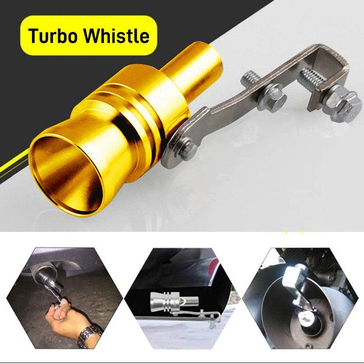 Auspuff Simulator Pfeife - Rote Turbo Sound Pfeife Für Auto Auspuffanlage