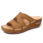 🌿Letzter Tag 50 % Rabatt!🌟 Hochwertige orthopädische Slipper-Sandalen mit dickem Plateau
