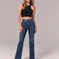 Maximal 50 % Rabatt!💥Ultrahoch taillierte Stretch-Schlaghosen👖