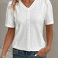 🎁 Hot Sale 49% RABATT ⏳ Neue Damen-Bluse mit kurzen Ärmeln 🔥 Oster-Rabattaktion!