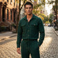 🏃‍♀️ Es wird im Akkord weggeschnappt – zögern Sie nicht！🔥Herren-Set aus Waffel-Button-Down-Jacke und Hose
