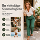 Ein absolutes Must-have🔥👖 Leichte Hose aus einem Leinen-Mix – mit fließendem Fall und klassisch geradem Bein, ideal für die Arbeit oder das Wochenende