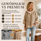 💞 Über 100.000 verkauft – der beliebteste Hit – jetzt zum halben Preis！Gestrickter Hoodie mit Leopardenmuster für Damen