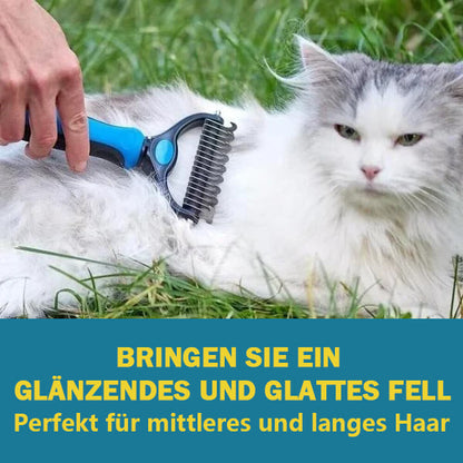 Fellbürste für Katzen und Hunde