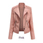 😍Maximal 50 % Rabatt!🏆Trendige Damen-PU-Lederjacke✨kostenlose Lieferung