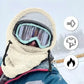 🔥Heiß begehrt! Jetzt sichern!⛄Winterschlussverkauf 🔥Sherpa-Kapuze mit Skimaske