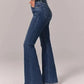 Maximal 50 % Rabatt!💥Ultrahoch taillierte Stretch-Schlaghosen👖