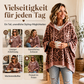 💞 Über 100.000 verkauft – der beliebteste Hit – jetzt zum halben Preis！Gestrickter Hoodie mit Leopardenmuster für Damen