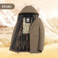 📢 50 % RABATT! ✨ Warmer Wintermantel für Herren – Hochleistungsisolierung mit abnehmbarer Kapuze für eisige Temperaturen ❄️🧥